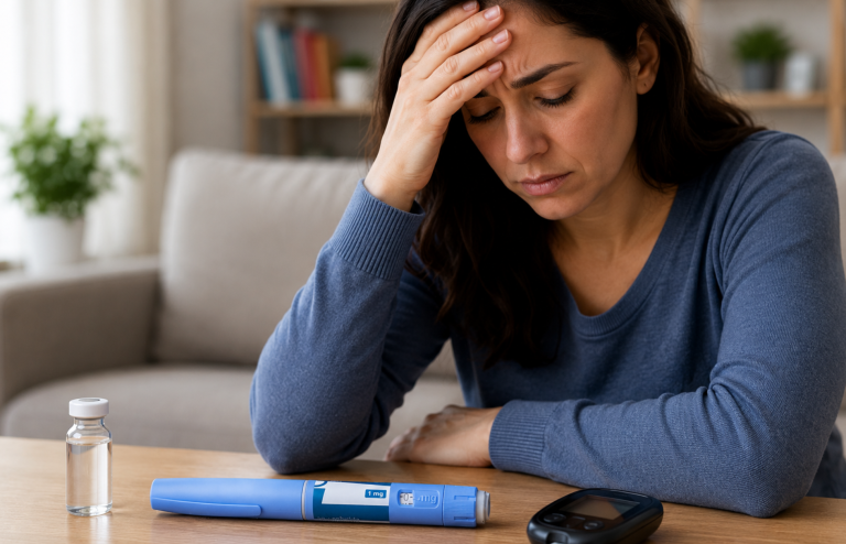 Stopping GLP-1 Drugs May Raise Mental Health Risks in Type 2 Diabetes Patients
