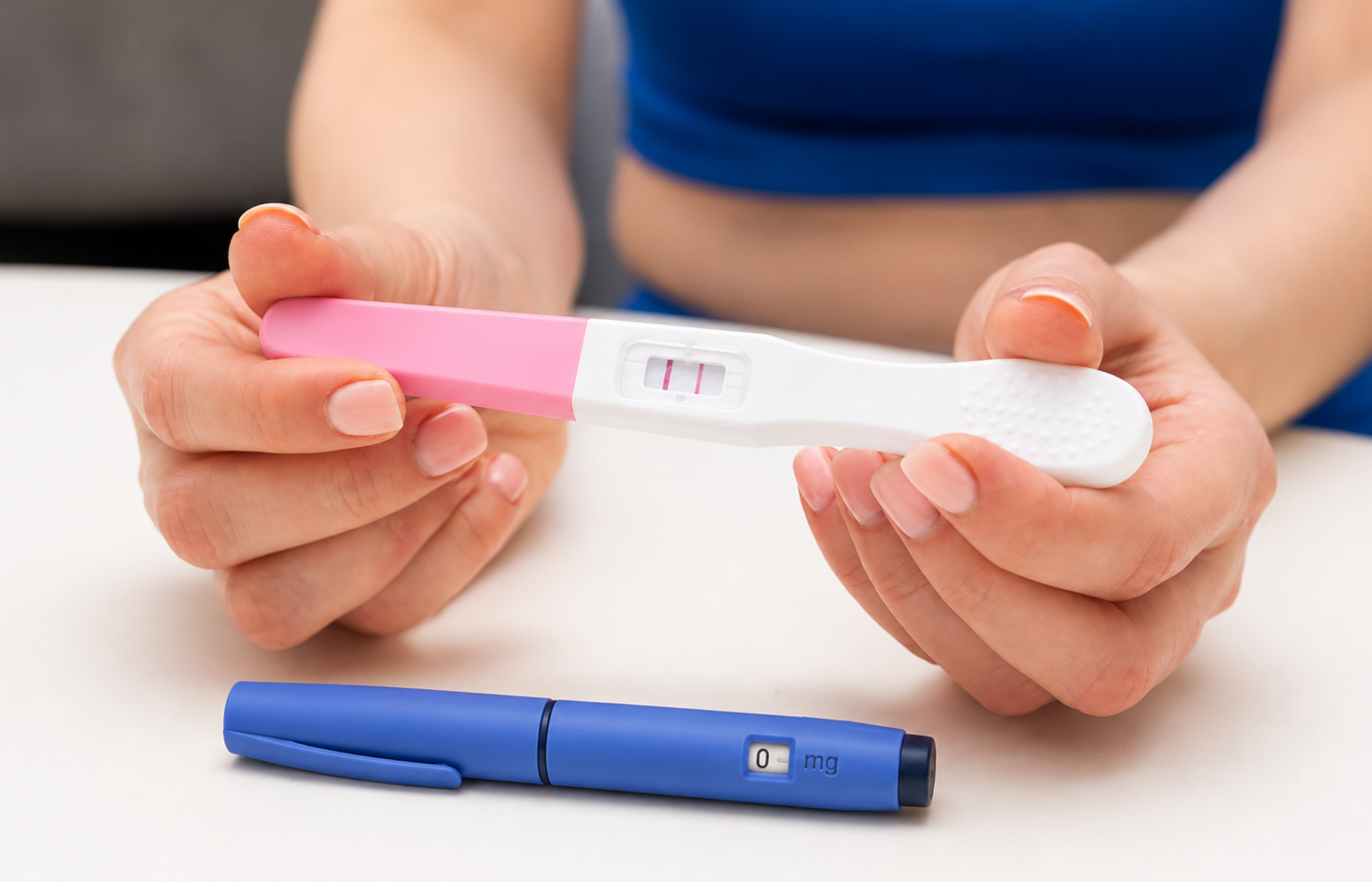 https://chatgpt.com/c/6a5a1f8a-10c8-83ee-8710-834565276f33#:~:text=Person%20holding%20a%20positive%20pregnancy%20test%20with%20a%20Zepbound%20injection%20pen%20on%20the%20table.